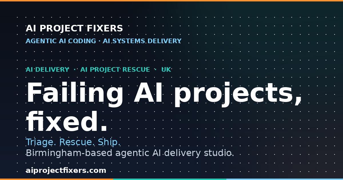 AI Project Fixers