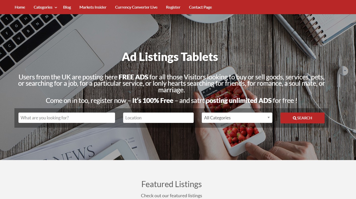 UK’s Free Classifieds ADS – StickyTree.co.uk
